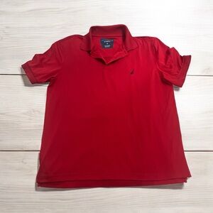 Bundle of 2 Nautica Red Polo Shirts Size Medium